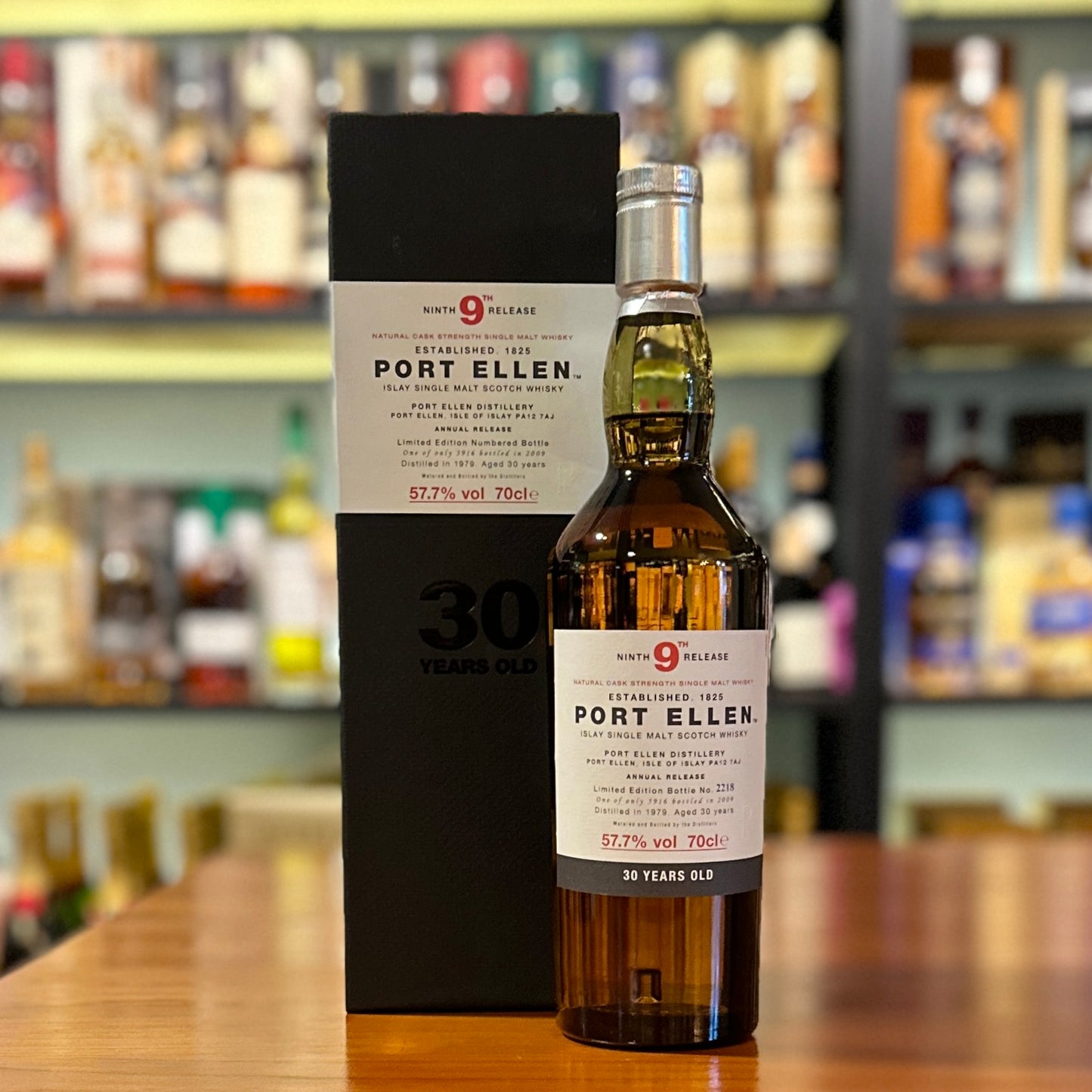Port Ellen 30 Year Old 1979-2009 9th Release Single Malt Scotch Whisky