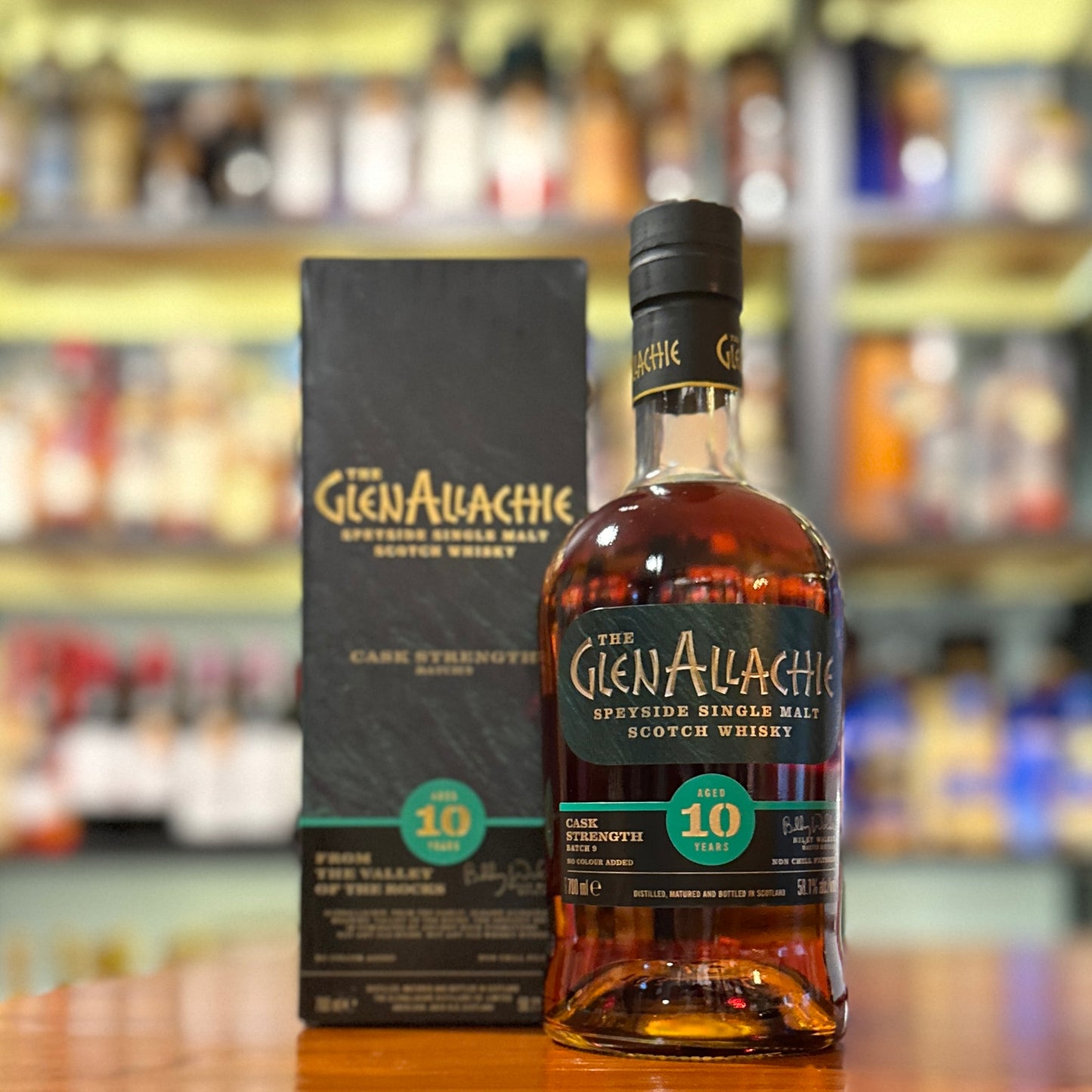 GlenAllachie 10 Year Old Cask Strength Batch 9 Single Malt Scotch Whisky