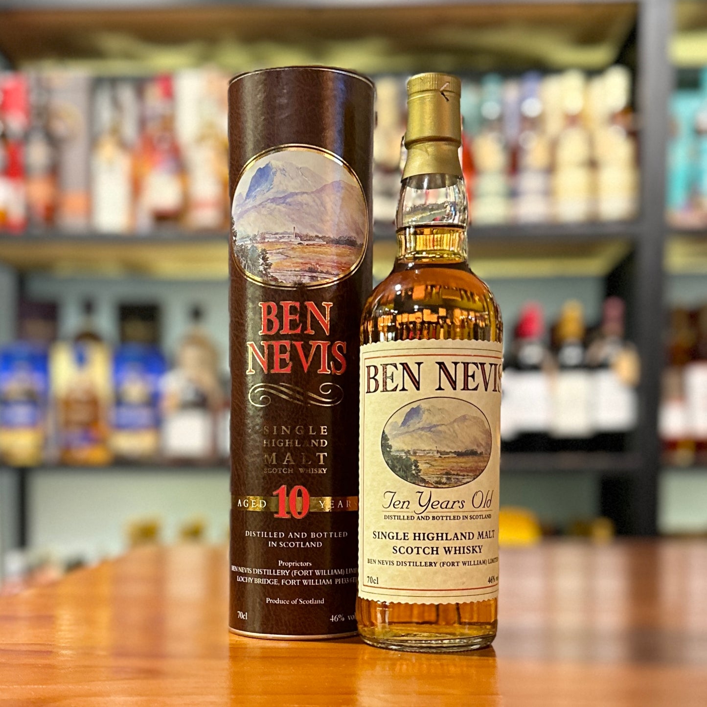 Ben Nevis 10 Year Old Single Malt Scotch Whisky (Early 2000s)