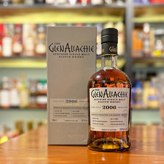 GlenAllachie 16 Year Old 2006-2022 Oloroso Puncheon Cask #1408 Single Malt Scotch Whisky