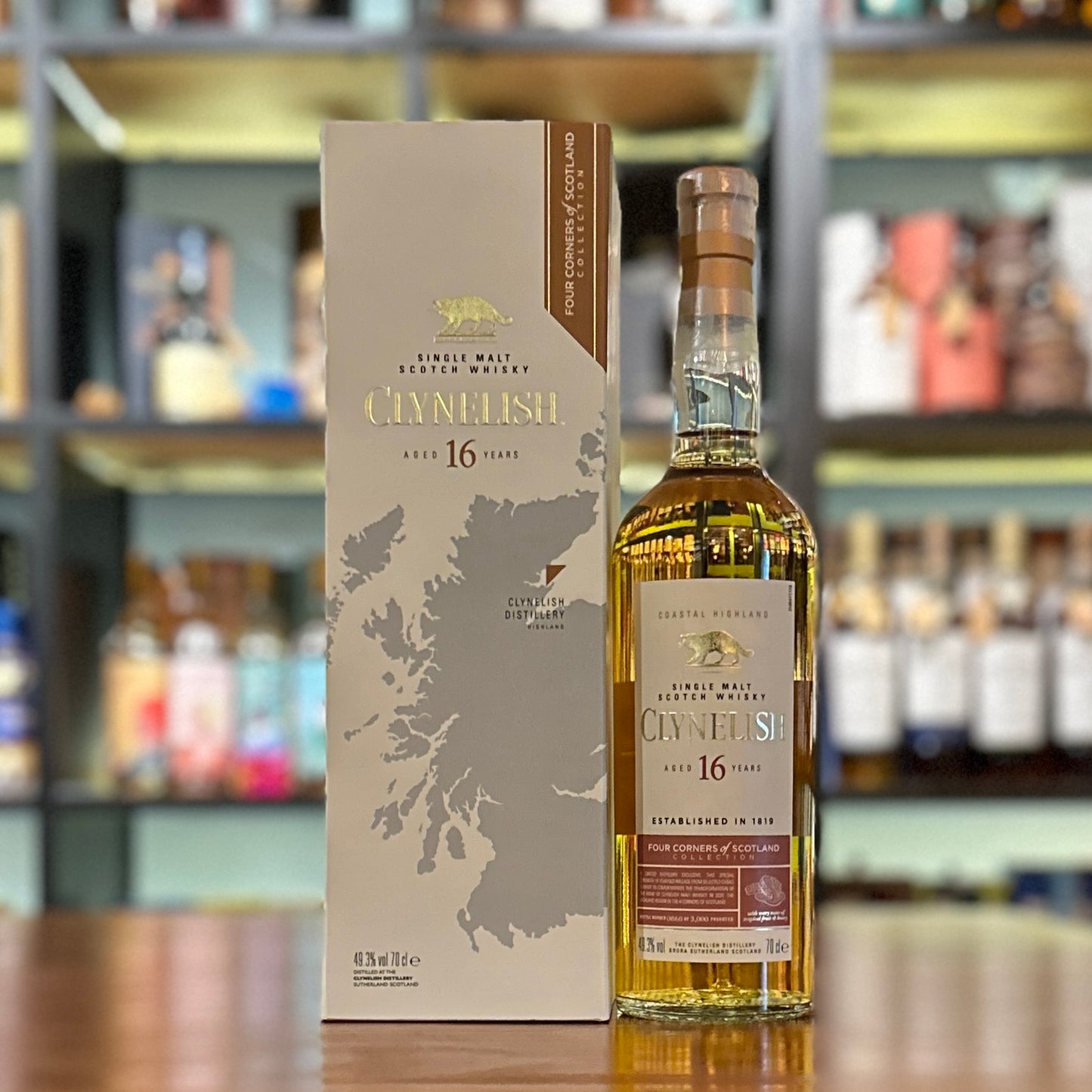 Clynelish 16 Year Old “The Four Corners of Scotland” Single Malt Scotch Whisky