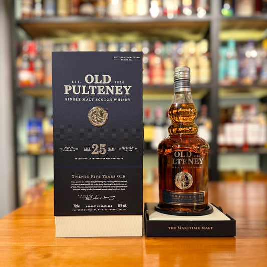 Old Pulteney 25 Year Old Single Malt Scotch Whisky