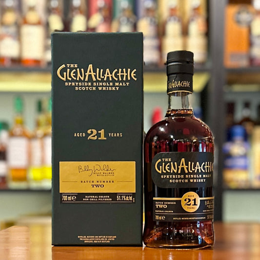 GlenAllachie 21 Year Old Cask Strength Batch 2 Single Malt Scotch Whisky