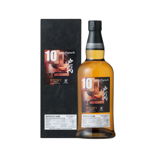 Tougouchi Whisky Magazine HK & Macau 10th Anniversary Limited Edition Calvados Cask #9189 Finish Japanese Single Malt Whisky