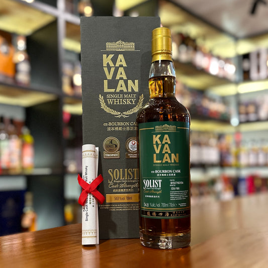 Kavalan Solist ex-Bourbon Single Cask Strength Single Malt Taiwanese Whisky