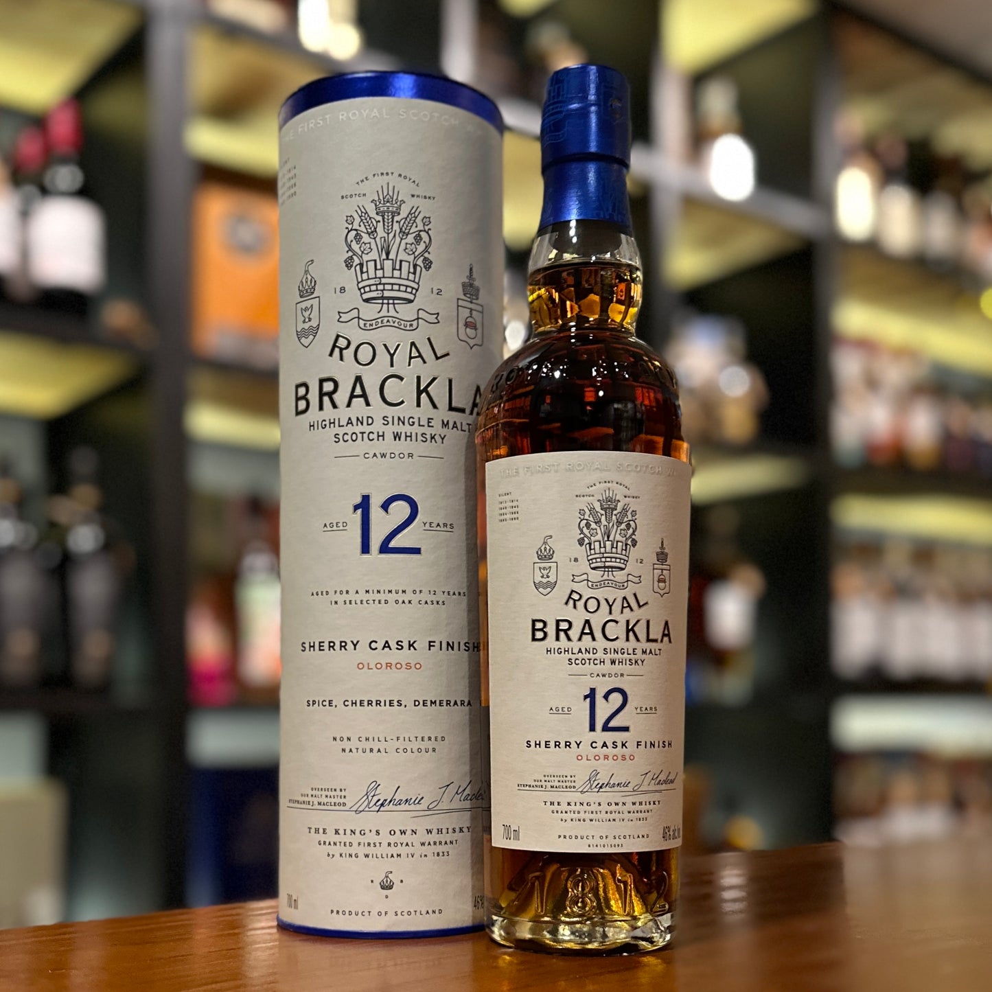 Royal Brackla 12 Year Old Oloroso Sherry Cask Finish Single Malt Scotch Whisky