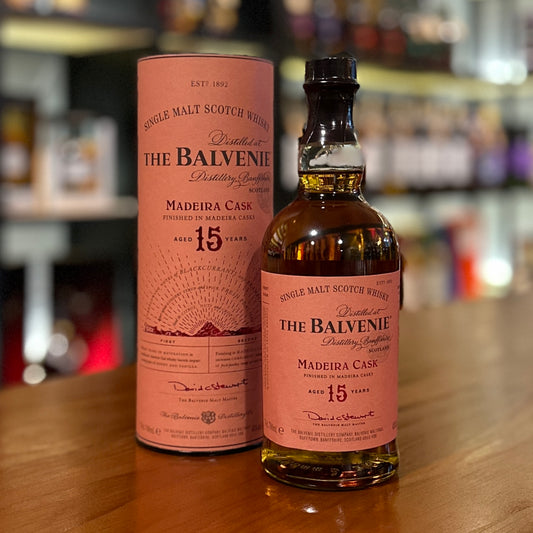 Balvenie 15 Year Old Madeira Cask Finish Single Malt Scotch Whisky