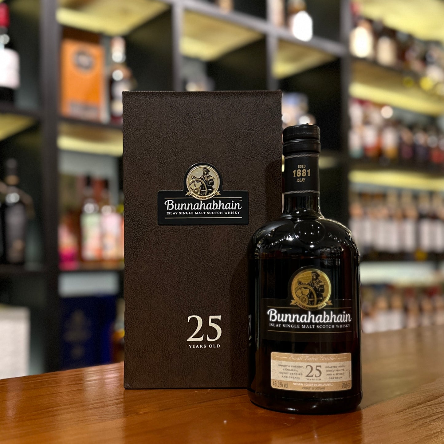 Bunnahabhain 25 Year Old Single Malt Scotch Whisky (Older Bottling)