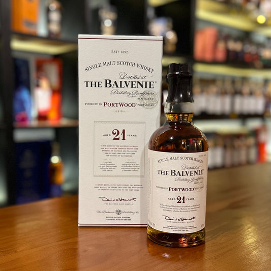 Balvenie 21 Year Old Port Wood Finish Single Malt Scotch Whisky