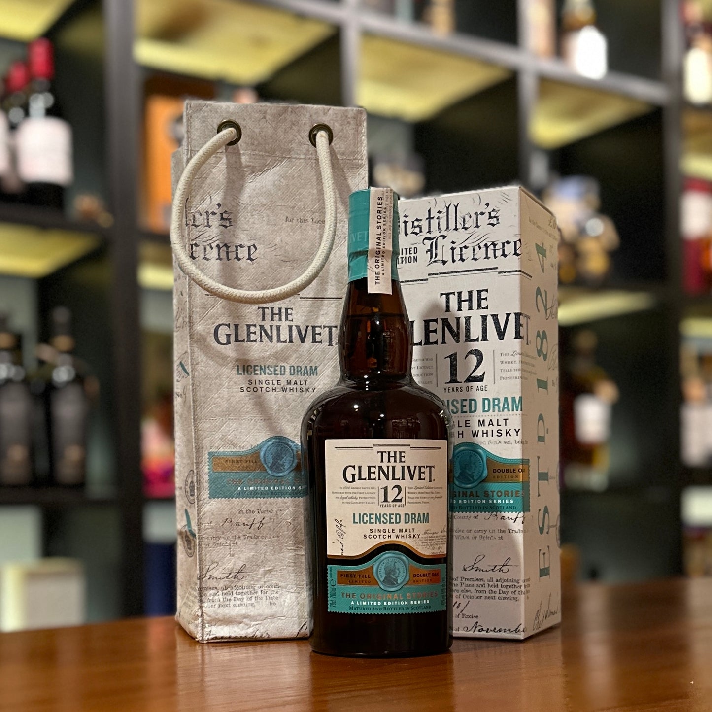 Glenlivet 12 Year Old “Licensed Dram” Single Malt Scotch Whisky