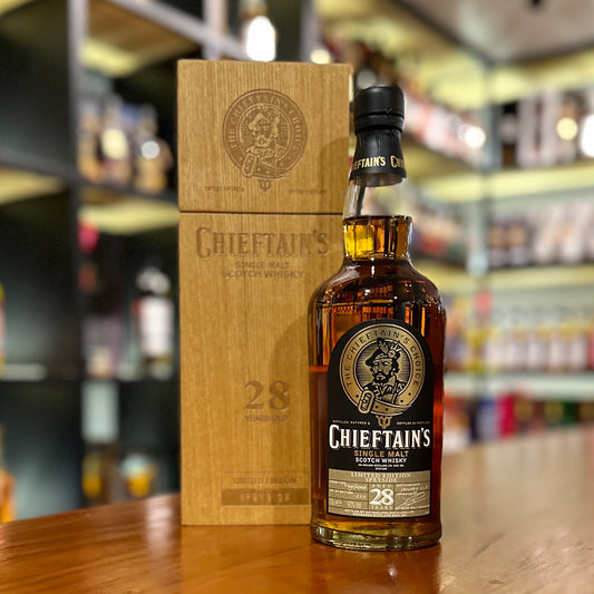 Chieftain’s 28 Year Old Speyside Limited Edition Single Malt Scotch Whisky