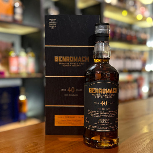 Benromach 40 Year Old Single Malt Scotch Whisky (2021 Release)