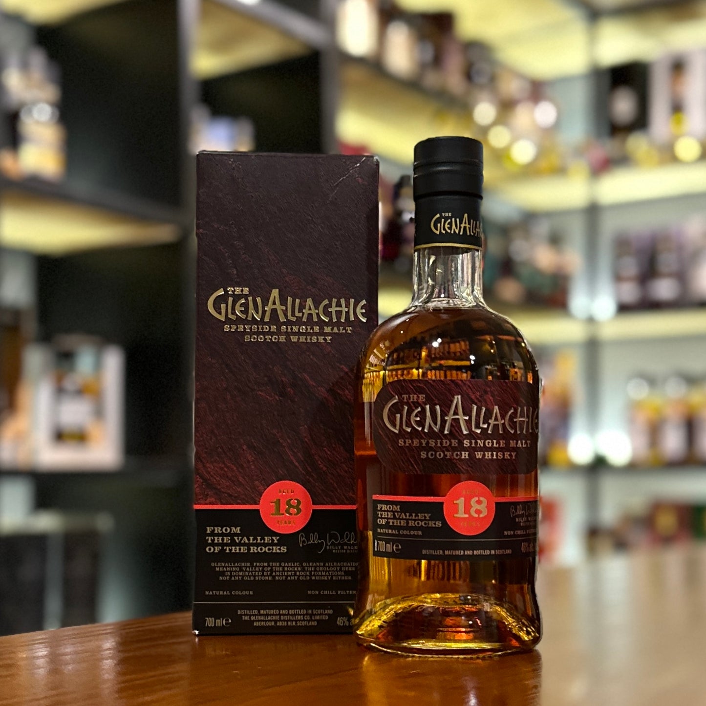 GlenAllachie 18 Year Old Single Malt Scotch Whisky (2018 Release)