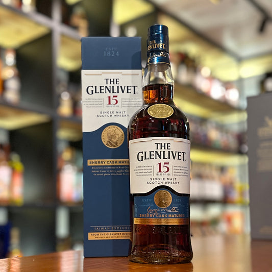 Glenlivet 15 Year Old Sherry Cask Single Malt Scotch Whisky